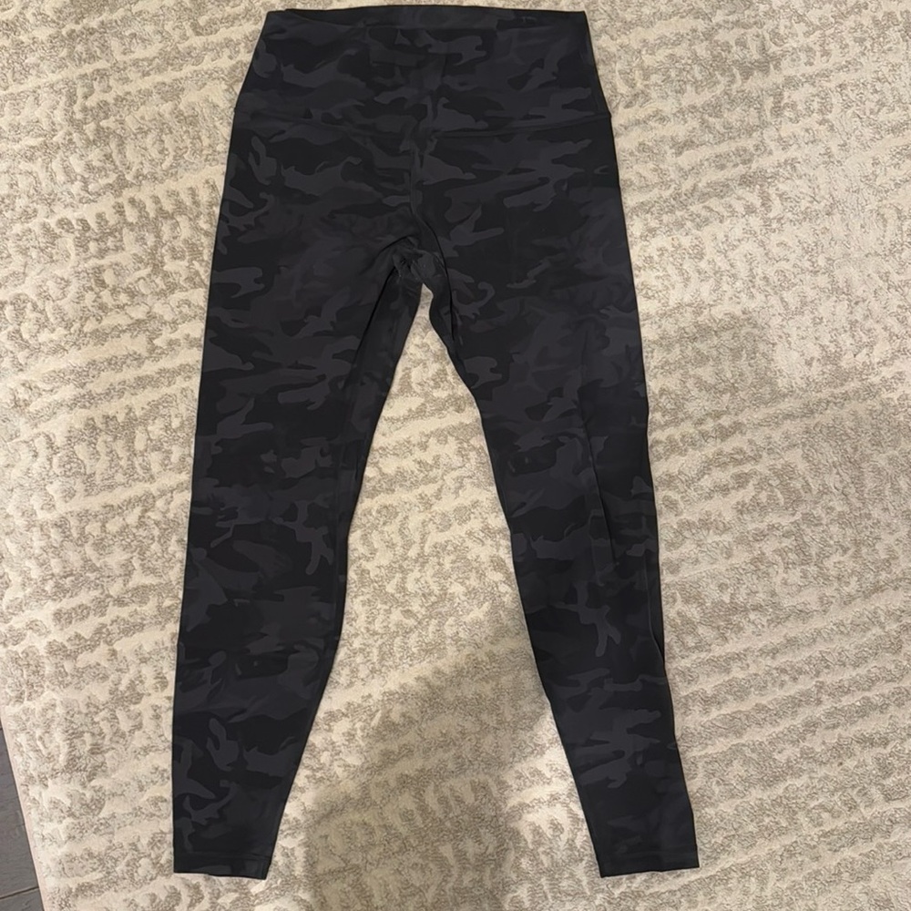 Lululemon align leggings, camo. Size 12